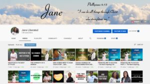 Jane Liberated YouTube Channel