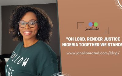 Oh Lord, Render Justice Nigeria Together We Stand!