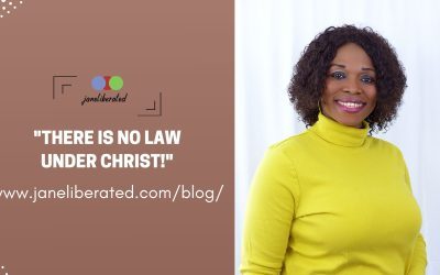 There is No Law Under Christ!