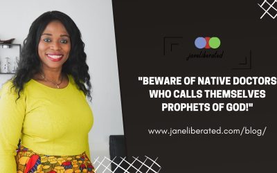 Beware Of Native Doctors Who Calls Themselves Prophets Of God!