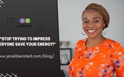 Stop Trying To Impress Everyone Save Your Energy!