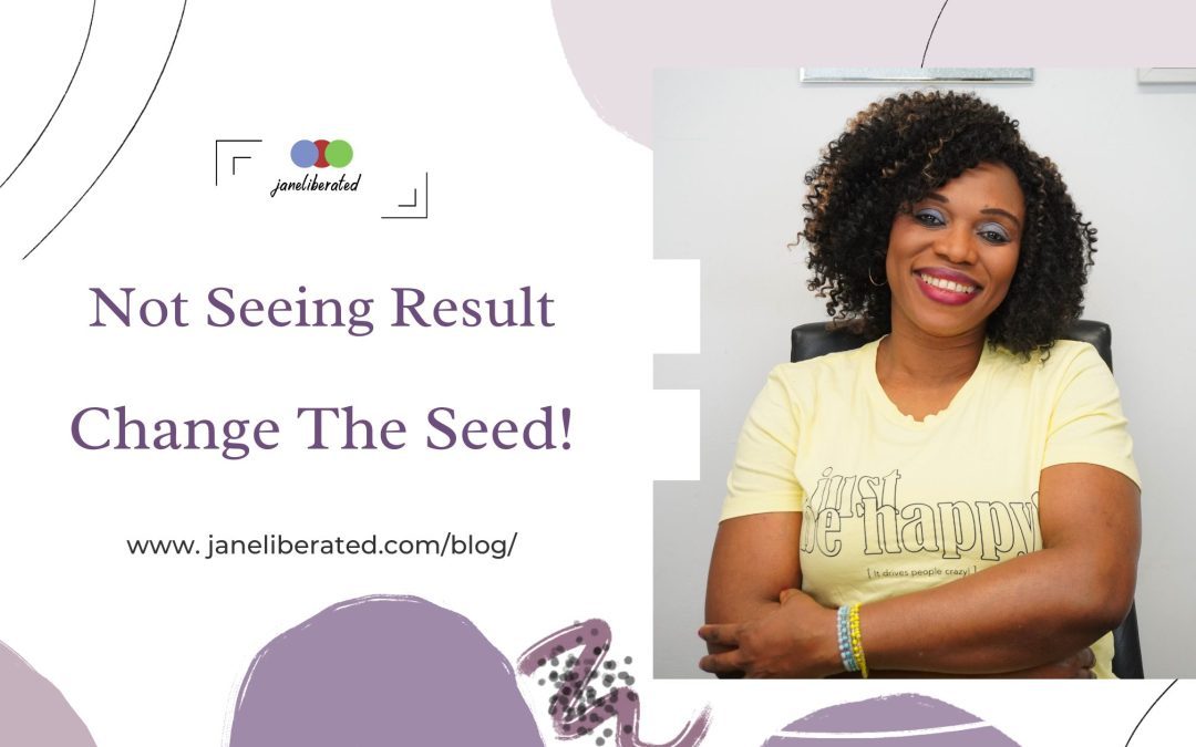 Not Seeing Result Change The Seed!